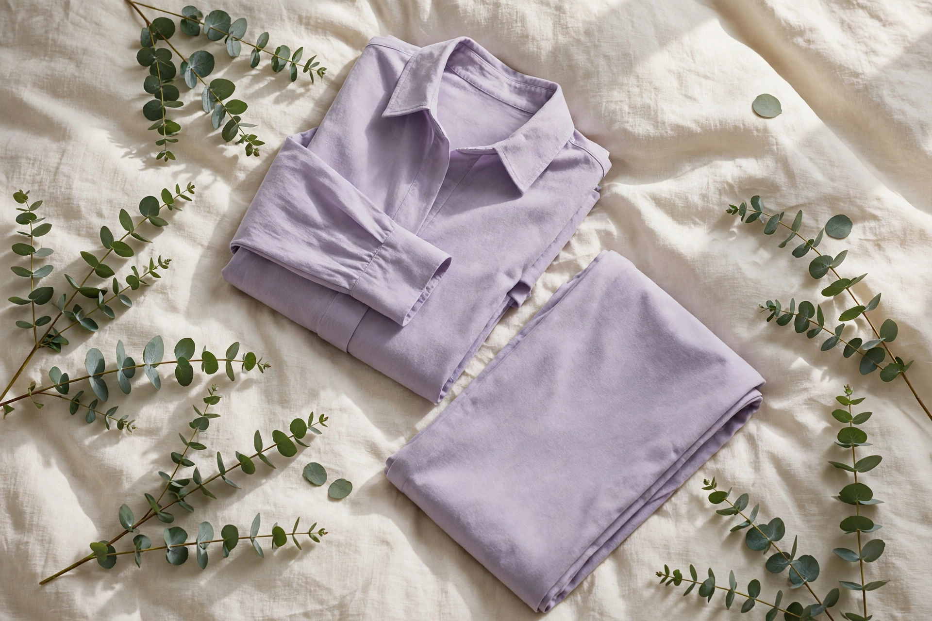 Lavender Cotton Lounge Set